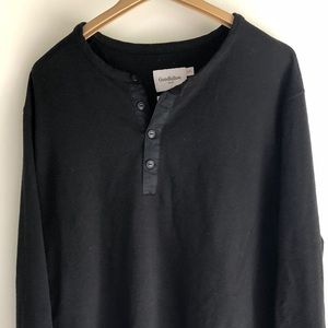 Men’s black thermal